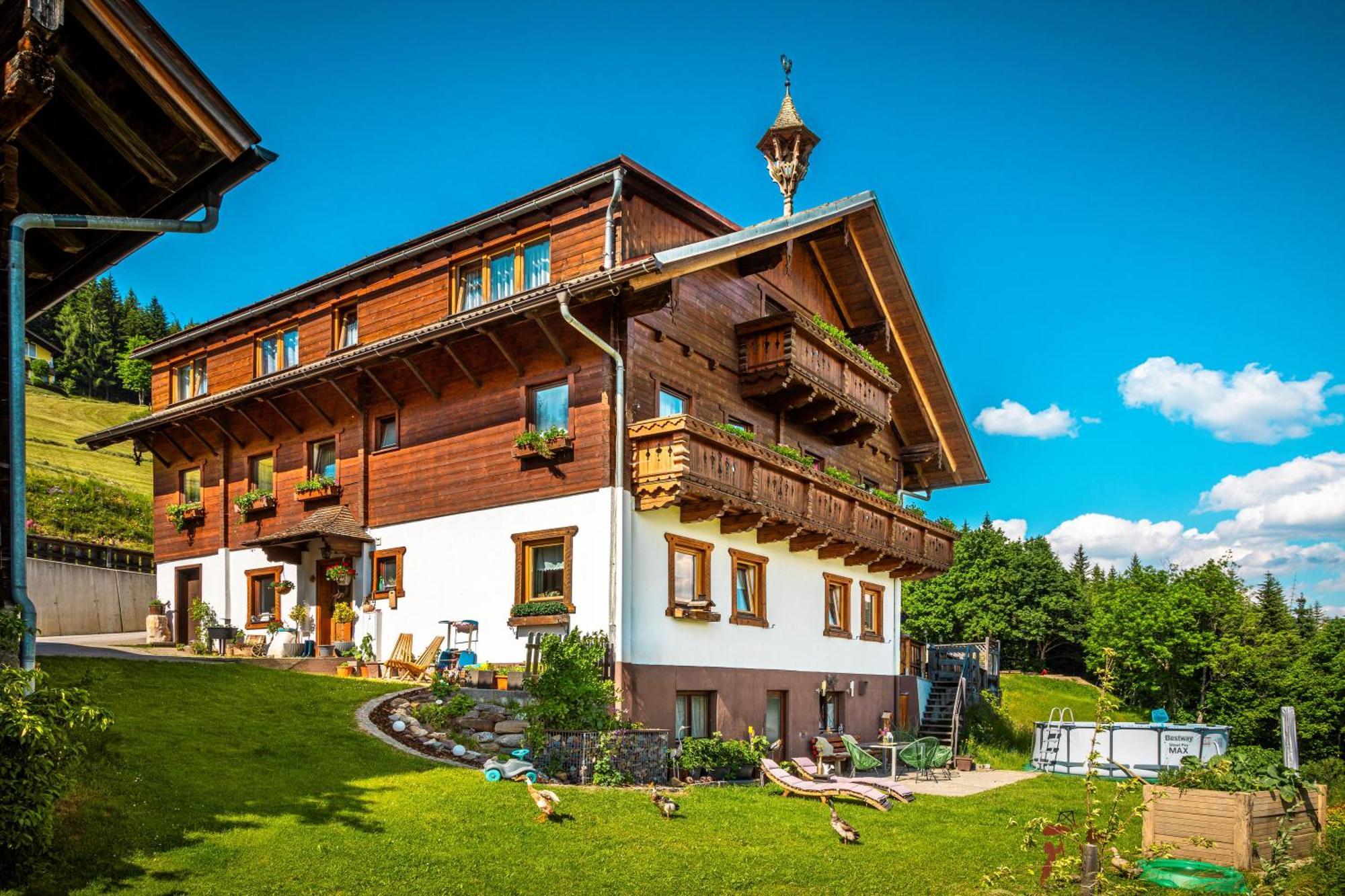 Gschwandtgut Urlaub Am Bauernhof Villa Schwemmberg Exterior foto
